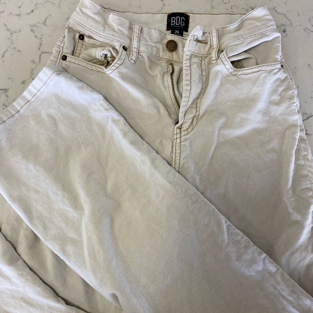 BDG off white pants